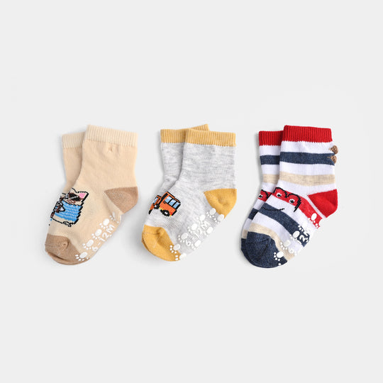 Baby Boys 3 Pair Socks