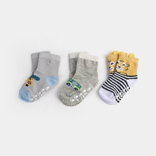 Baby Boys 3 Pair Socks