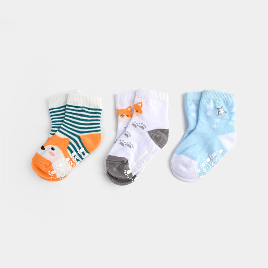 Baby Boys 3 Pair Socks