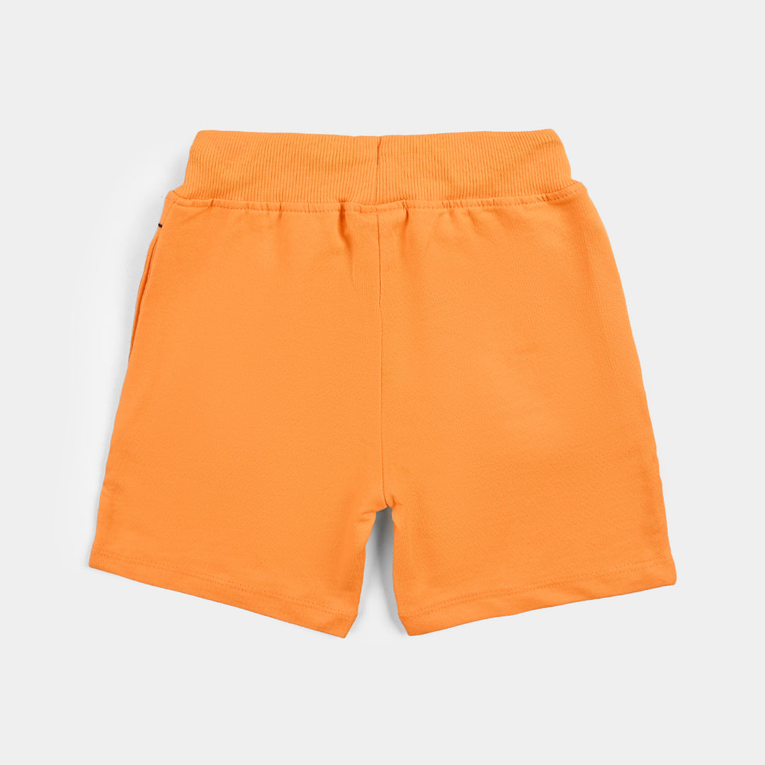 Boys Cotton Terry BASIC SHORT Keep It Moving-Blz.Orange