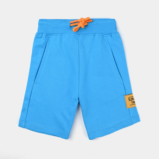 Boys Cotton Terry BASIC SHORT Sunset Time