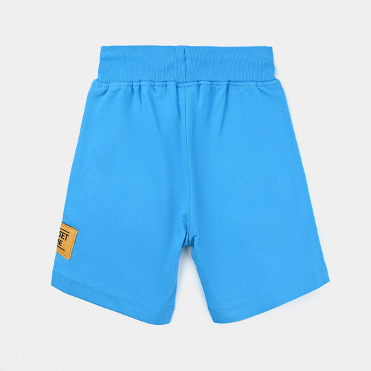 Boys Cotton Terry BASIC SHORT Sunset Time