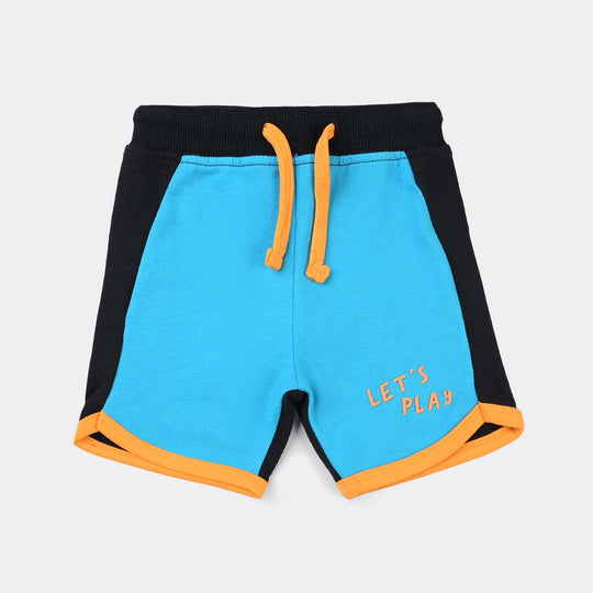 Infant Boys Cotton Terry Short lets Play