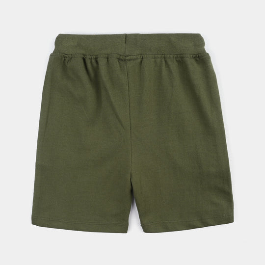 Boys Cotton Terry BASIC SHORT Play Game-Chive