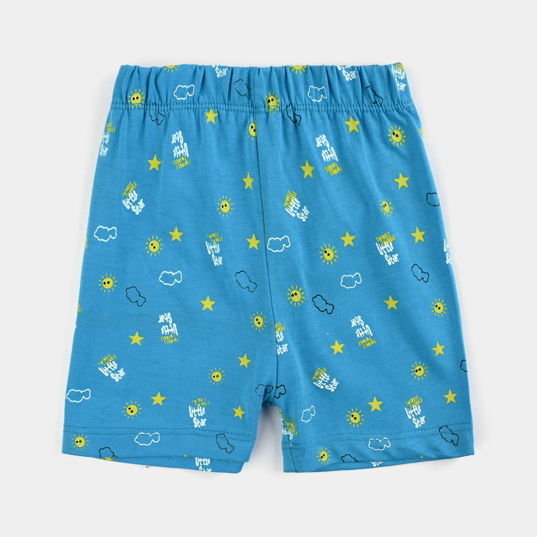 Infant Boys Poly Cotton Jersey Night Suit TWINKLE LITTLE STAR
