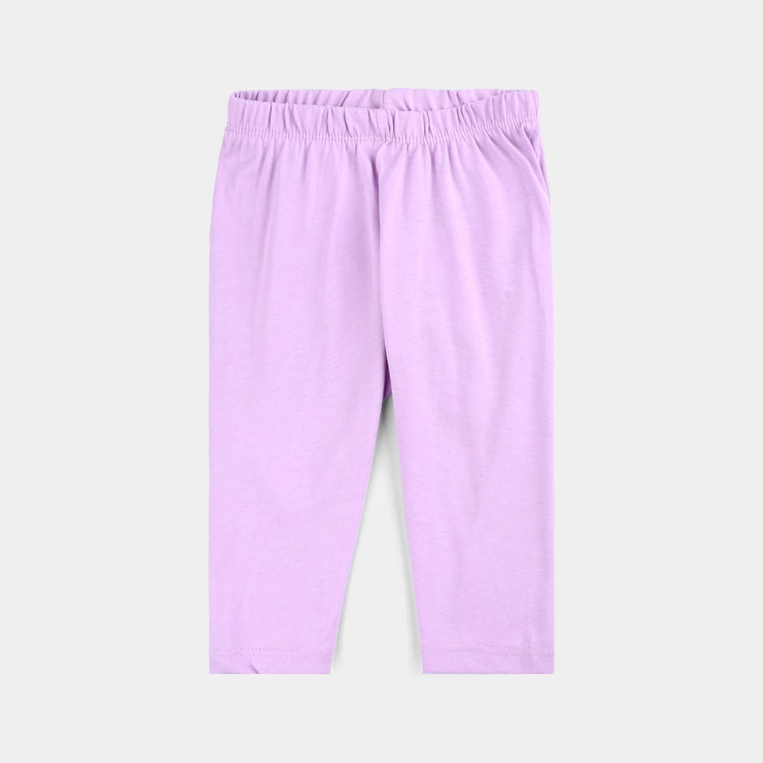 Infant Girls Poly Cotton Jersey Night Suit Butterfly