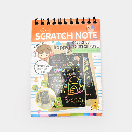 Scratch Note Book For Kids