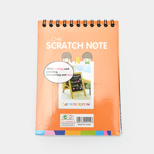 Scratch Note Book For Kids