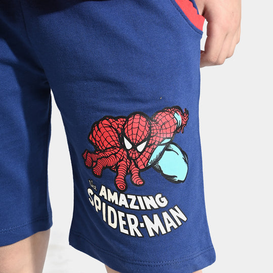 Boys Jersey/Terry 2 Piece Suit Spiderman-Red/Blue