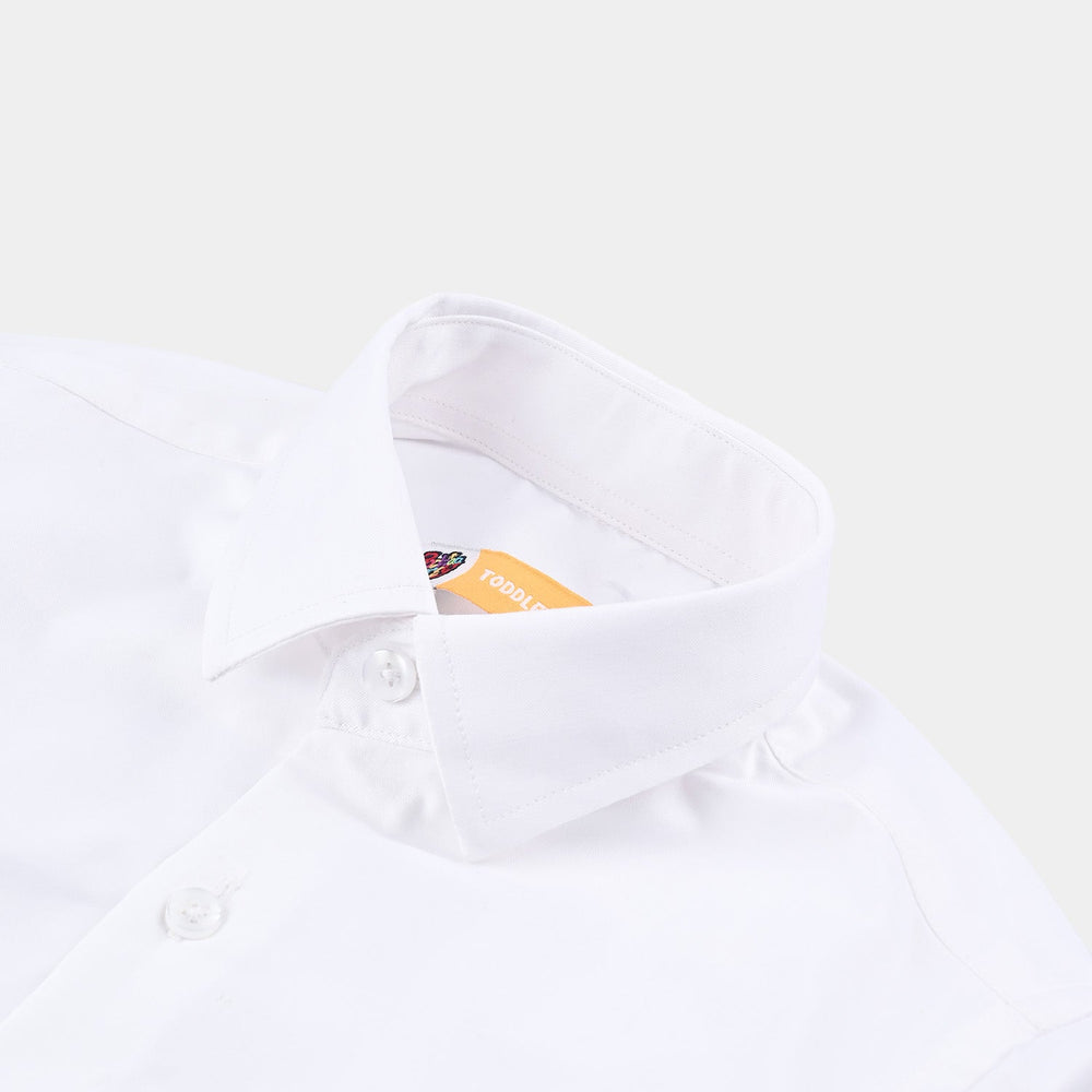 Boys Oxford Formal Shirt-White