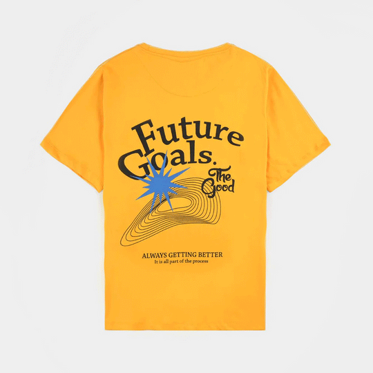 Teen Boys Cotton Jersey T-Shirt Goals-Citrus
