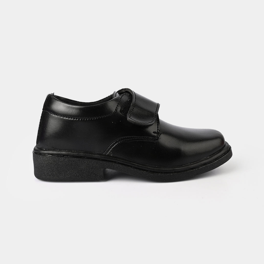 Boys School Shoes TS-12A-BLACK