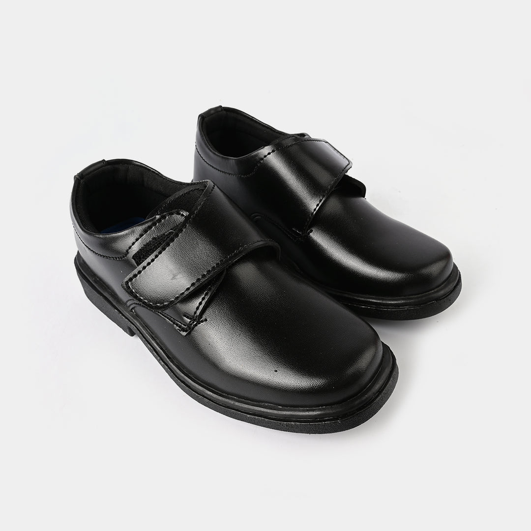 Boys School Shoes TS-12A-BLACK