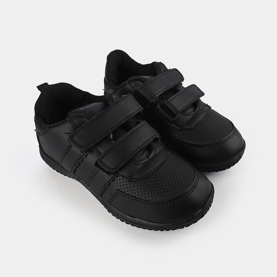 Boys School Shoes TS-13A-BLACK