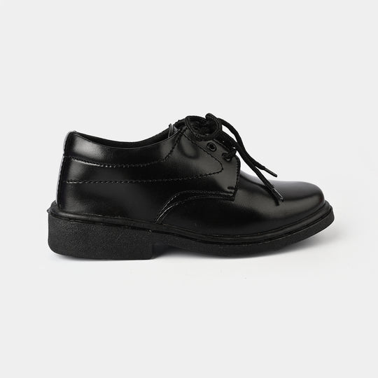 Boys School Shoes TS-14A-BLACK