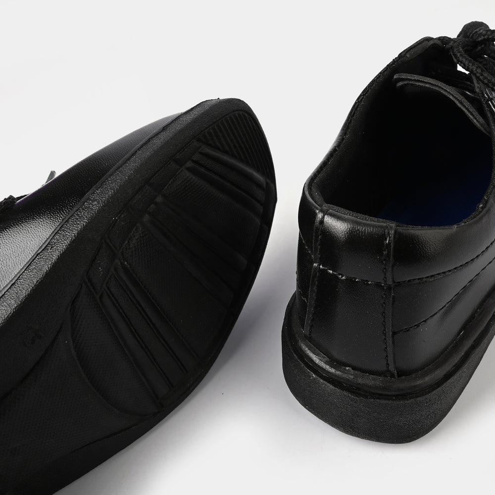 Boys School Shoes TS-14A-BLACK