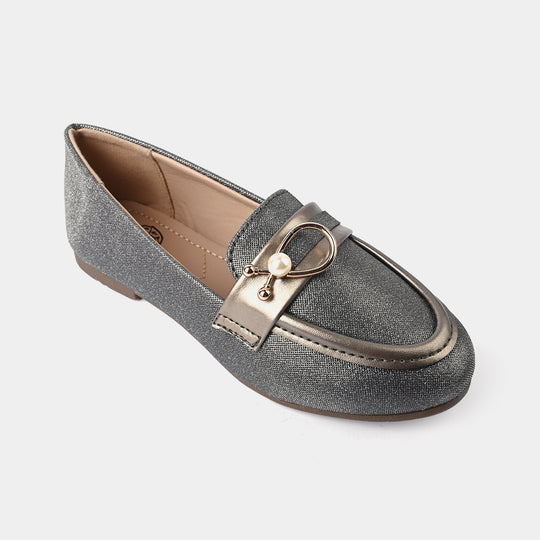 Girls Loafer OS-01-GREY