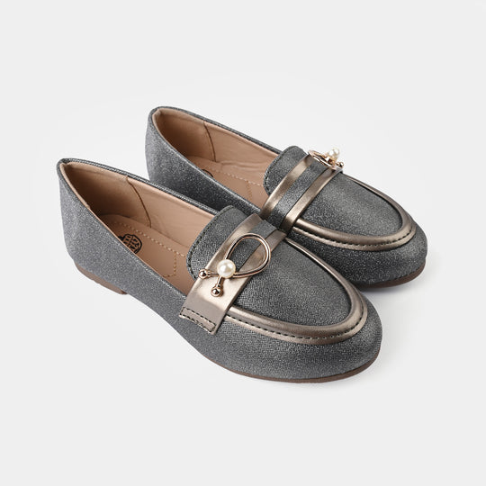 Girls Loafer OS-01-GREY