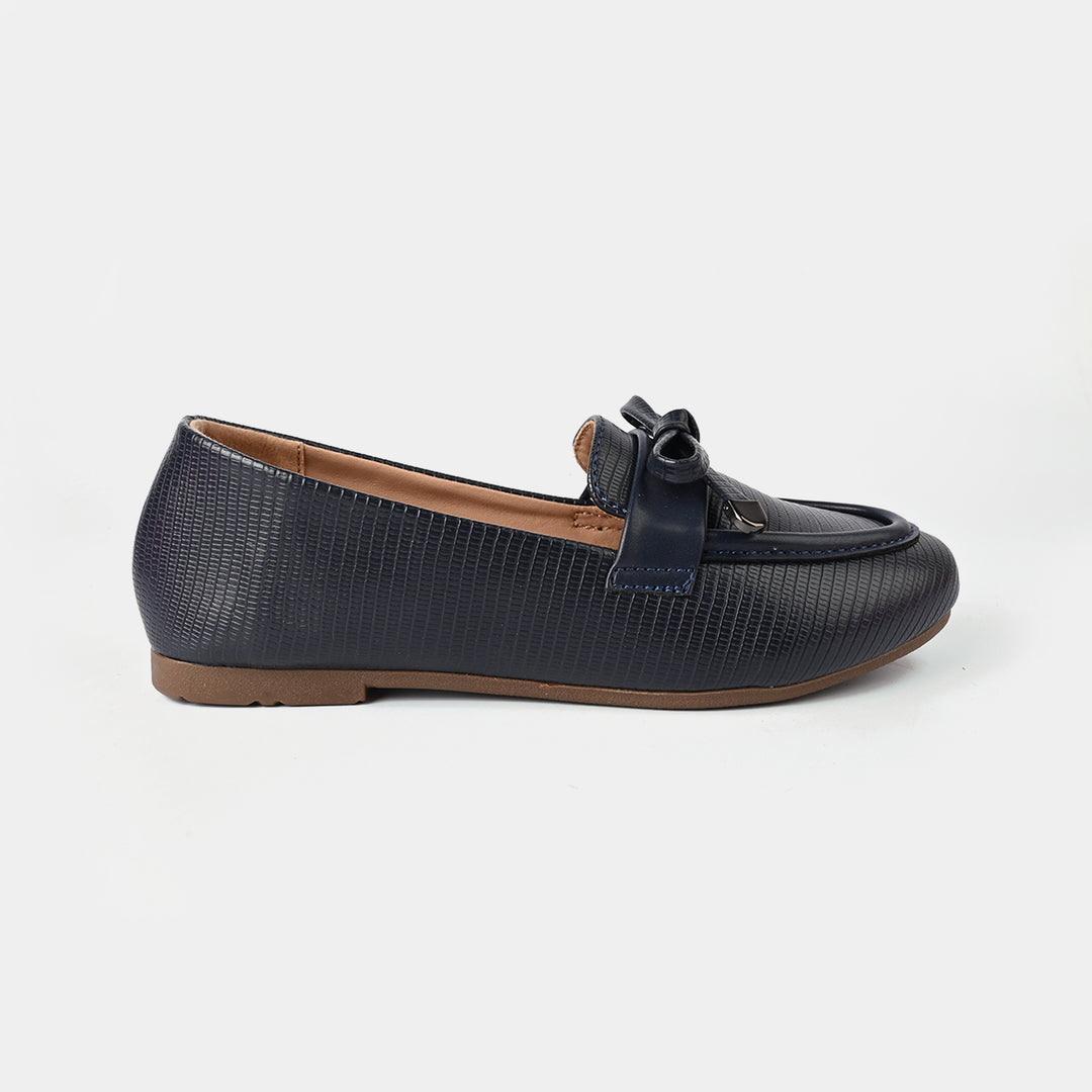 Girls Loafer OS-03-NAVY