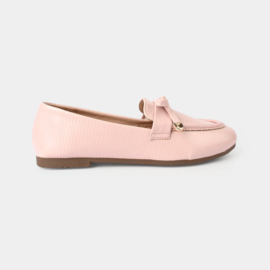 Girls Loafer OS-03-Tea.Pink