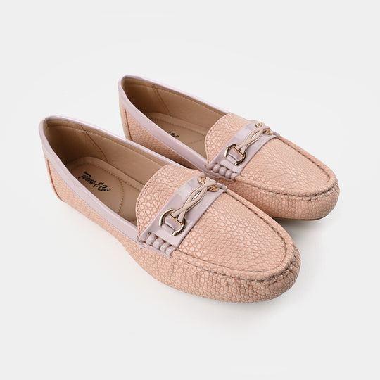 Teens Girls Loafers OS-08-Pink