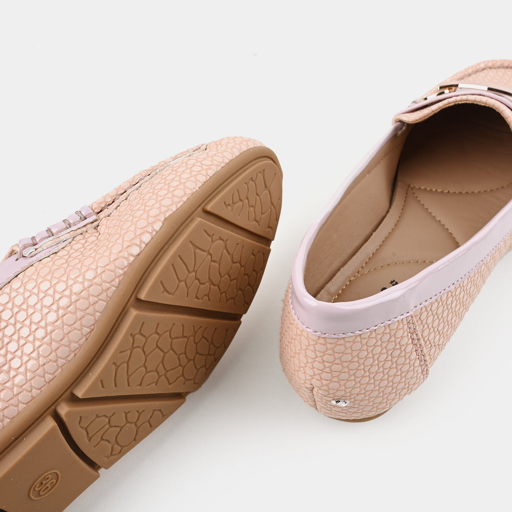 Teens Girls Loafers OS-08-Pink