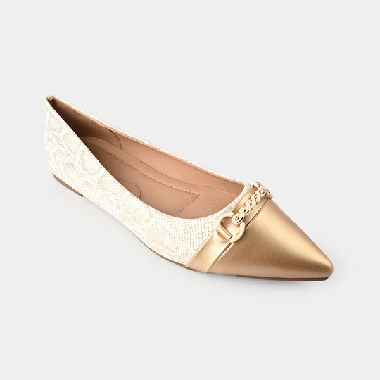 Teens Girls Pumps OS-11-BEIGE