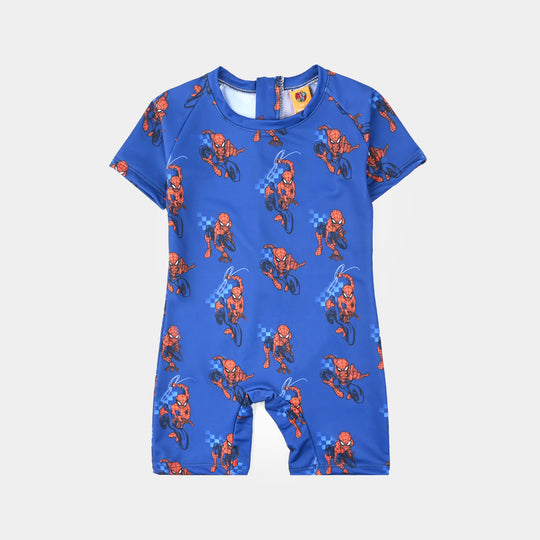 Boys Micro Fiber Jumper Suit-NAVY