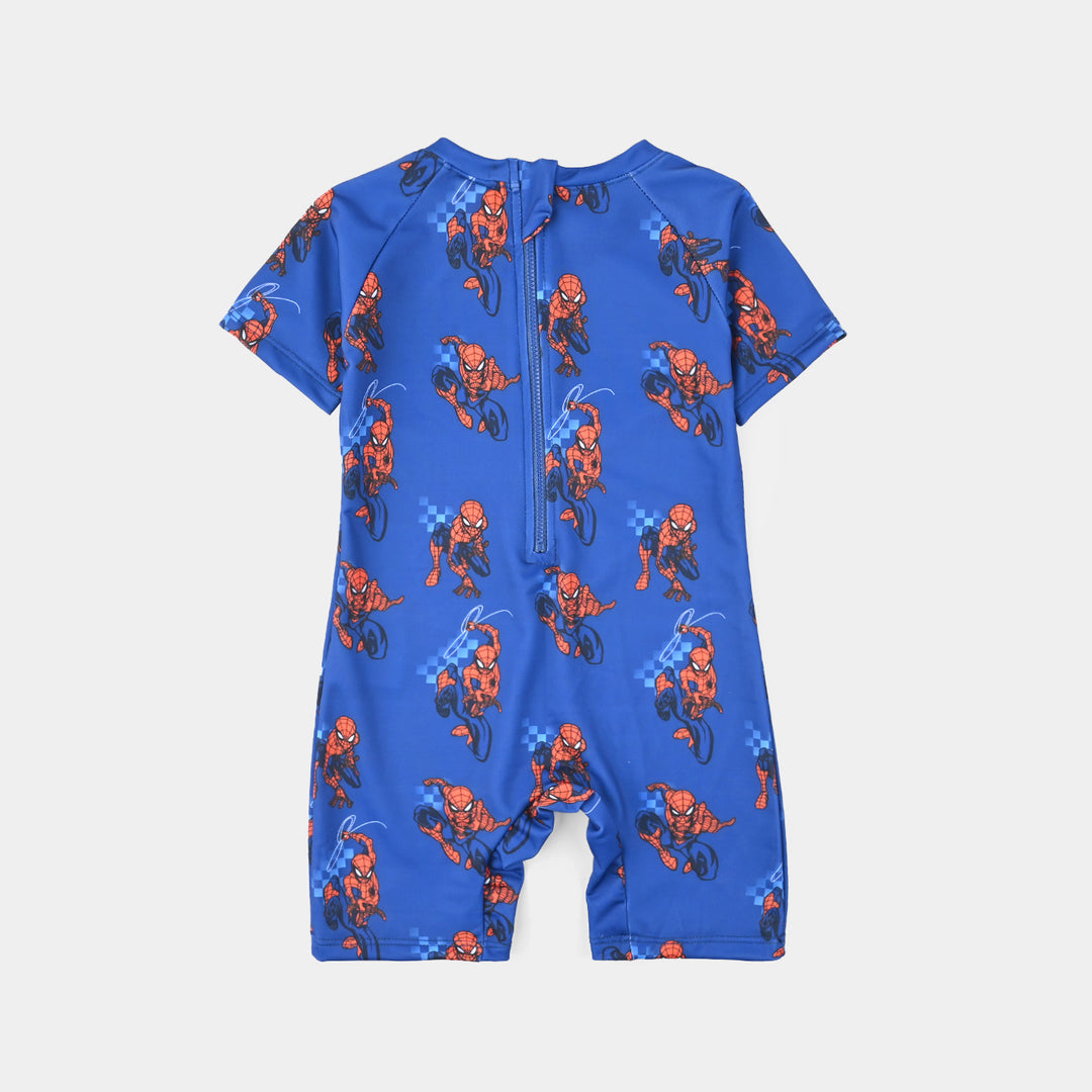 Boys Micro Fiber Jumper Suit-NAVY