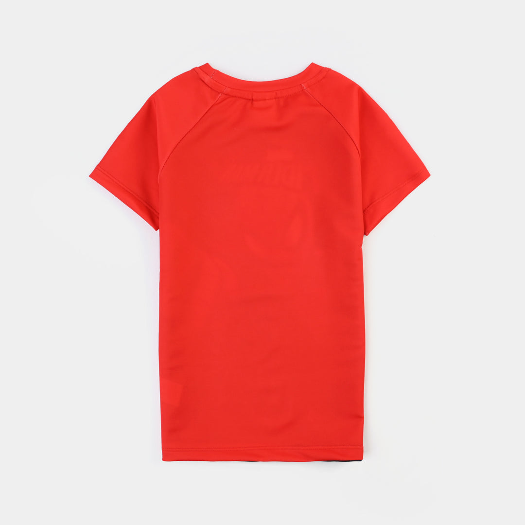 Boys Microfiber 2-Piece Suit (Character) - Red