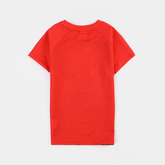 Boys Microfiber 2-Piece Suit (Character) - Red