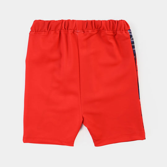 Boys Microfiber 2-Piece Suit (Character) - Red