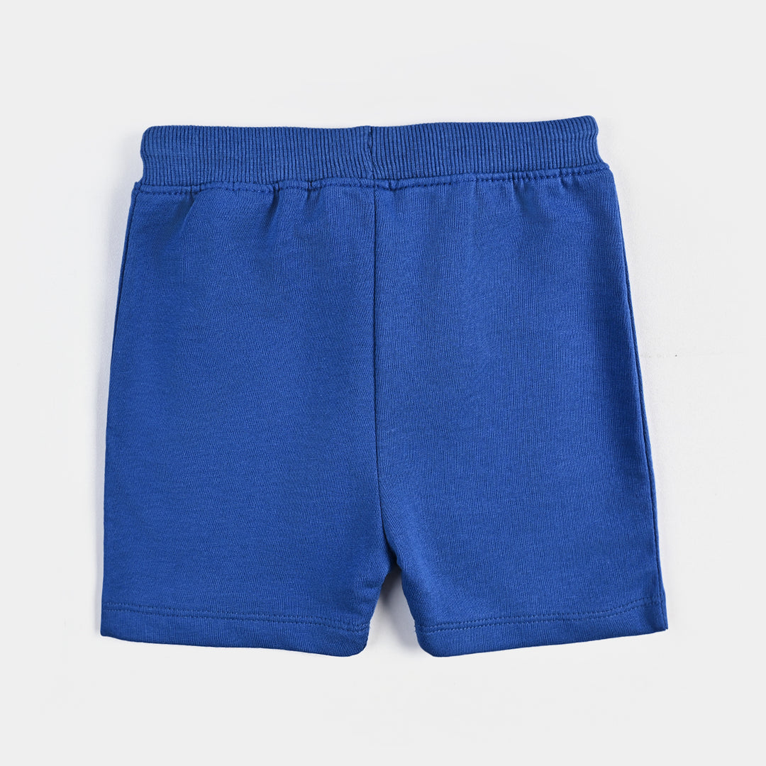 Infant Boys Jersey/Terry Short-C.Blue