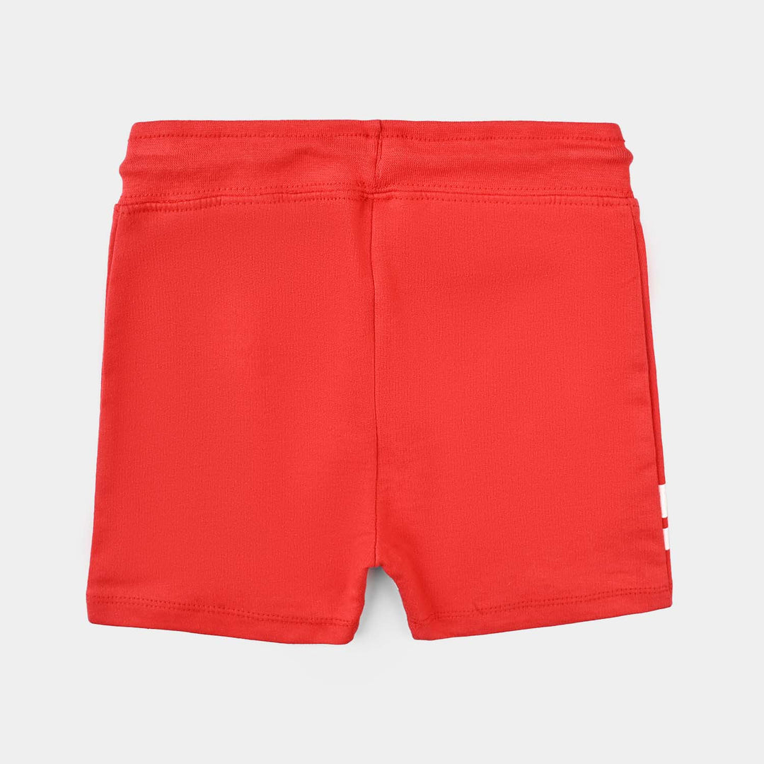 Infant Boys Jersey/Terry Short Spidey-H.R Red