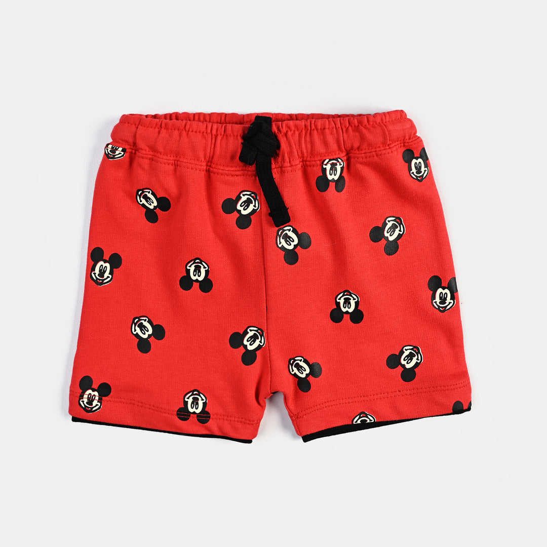 Infant Boys Jersey/Terry Short-H.R Red