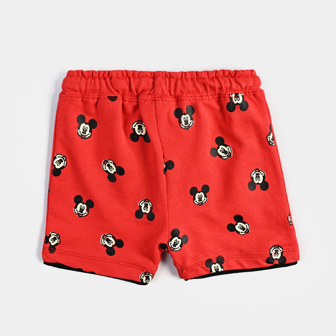 Infant Boys Jersey/Terry Short-H.R Red