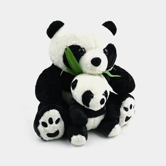 Panda With Baby Stuff 35Cm