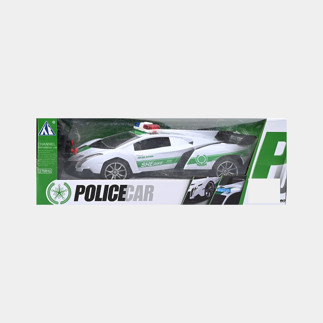 Remote Control Police Car Toy For Kids