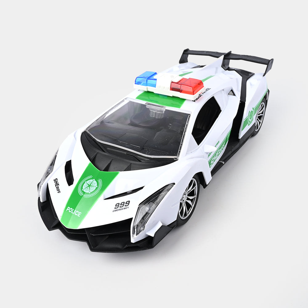 Remote Control Police Car Toy For Kids