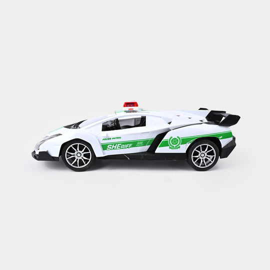 Remote Control Police Car Toy For Kids