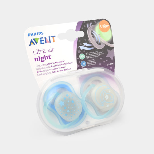 Avent Ultra Nighttime Pacifier/Soother 6-18M