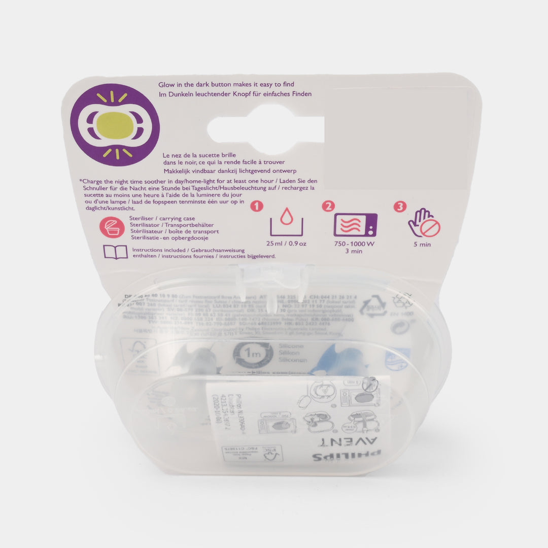 Avent Ultra Nighttime Pacifier/Soother 6-18M