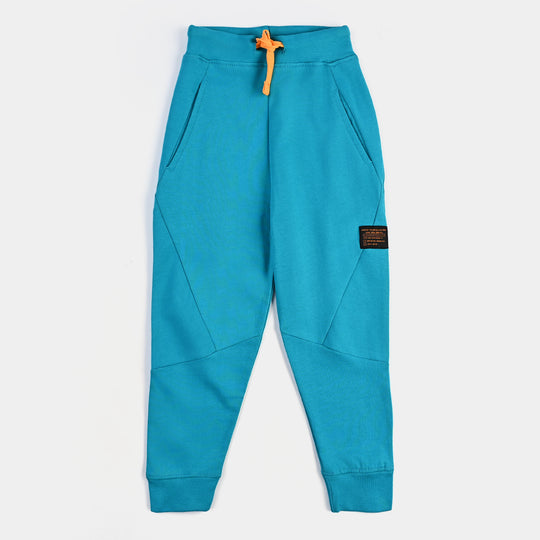 Boys Cotton Terry Pyjama Adventure Unlimited-Thtn.Teal