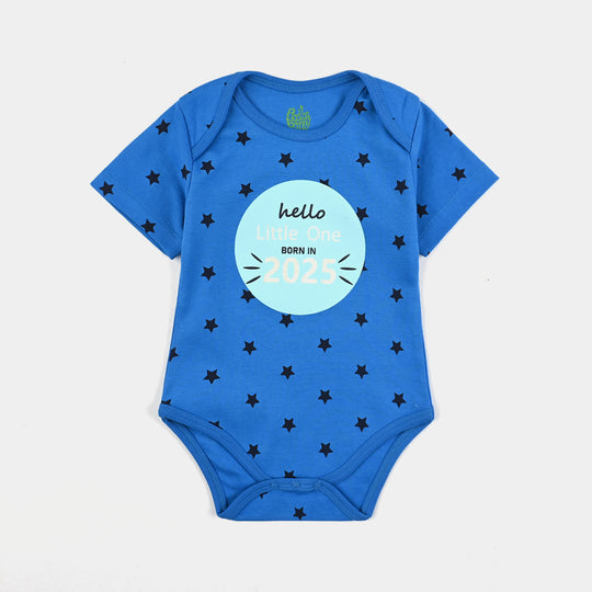 Infant Unsiex Cotton Interlock Romper Hello Little One