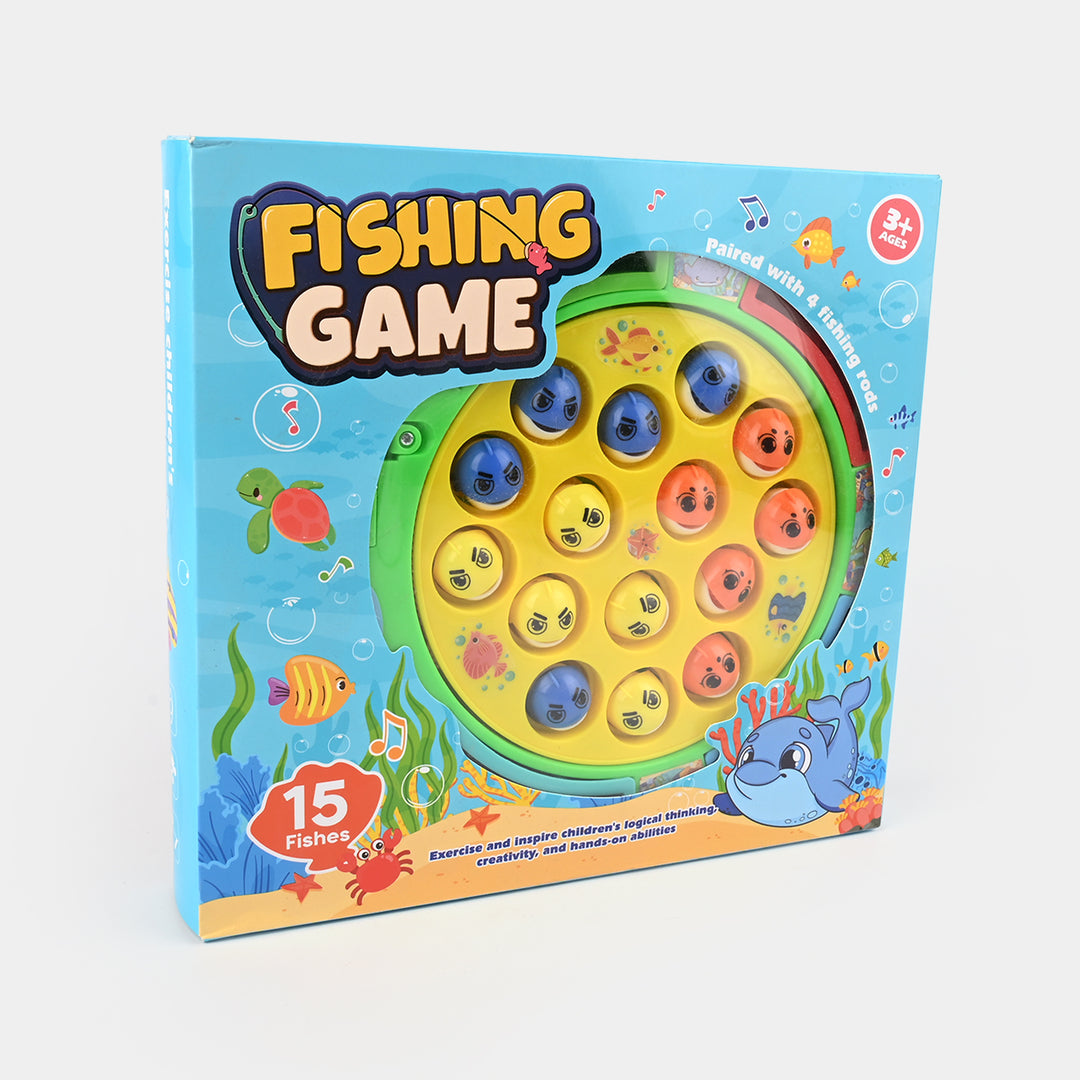 Electric Fun Fishing Game For Kids