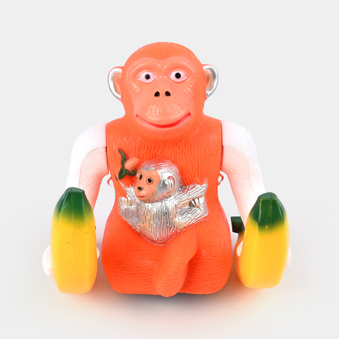 Monkey Musical & Rolling Play Toy For Kids