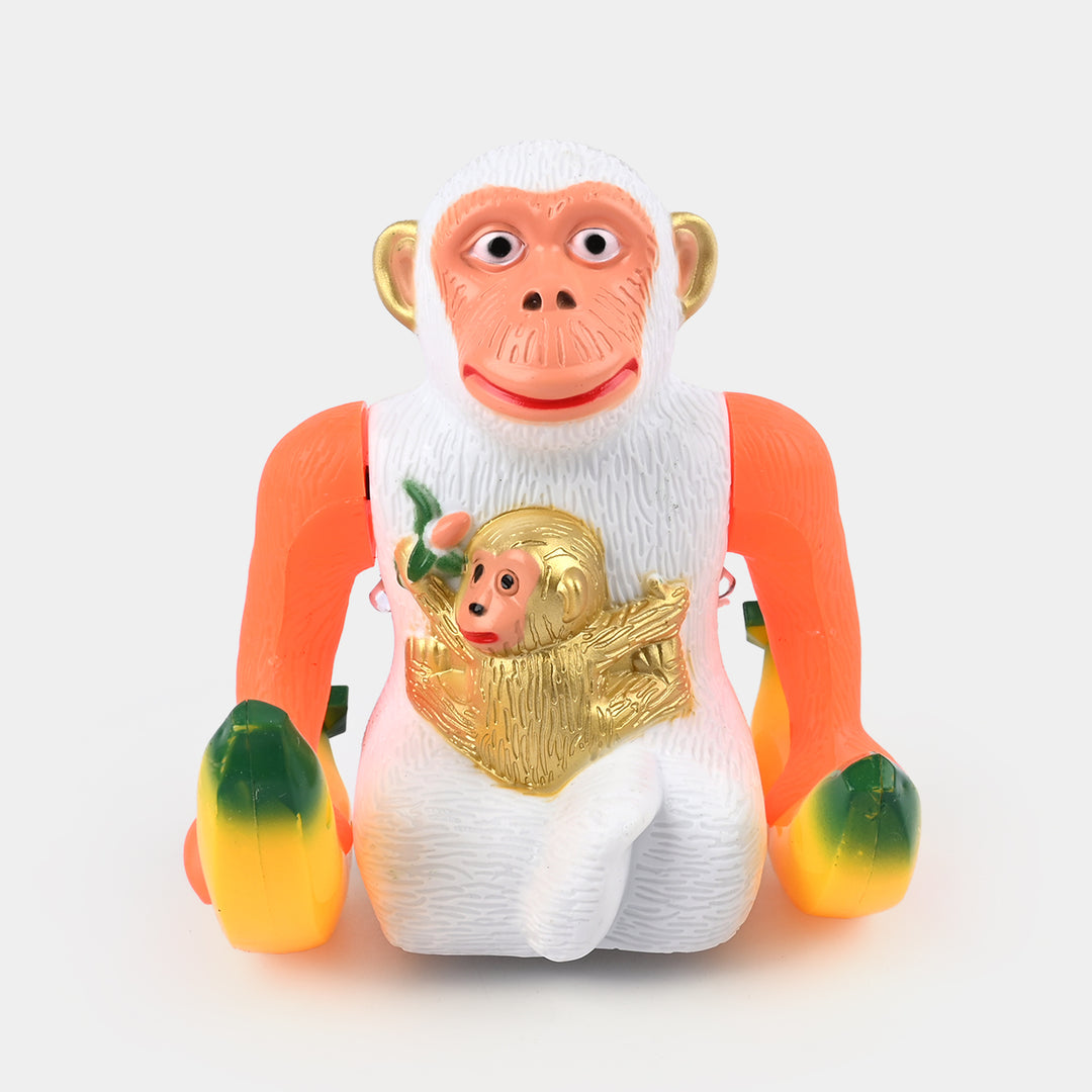 Monkey Musical & Rolling Play Toy For Kids