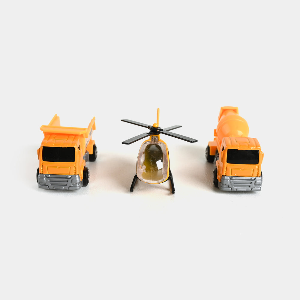 Die Cast Mini Vehicle Set For Kids