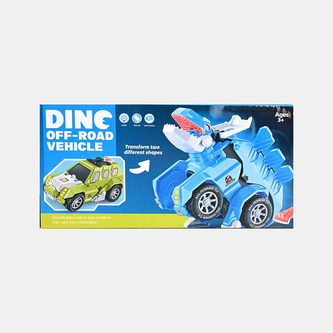 Dinosaur Off Road Vehicle Light & Music For Kids