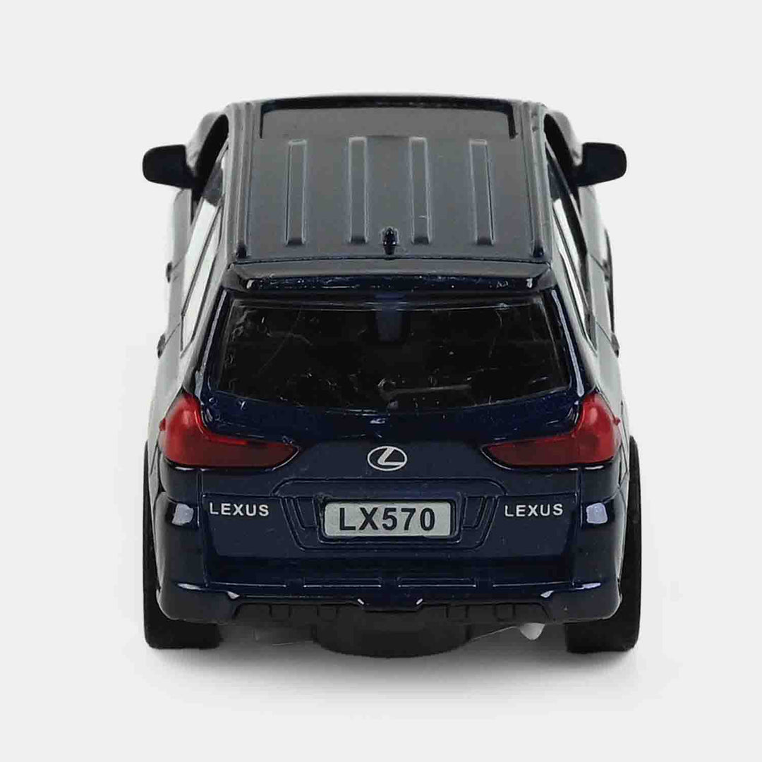 Die Cast Model Car With Sound & Light For Kids